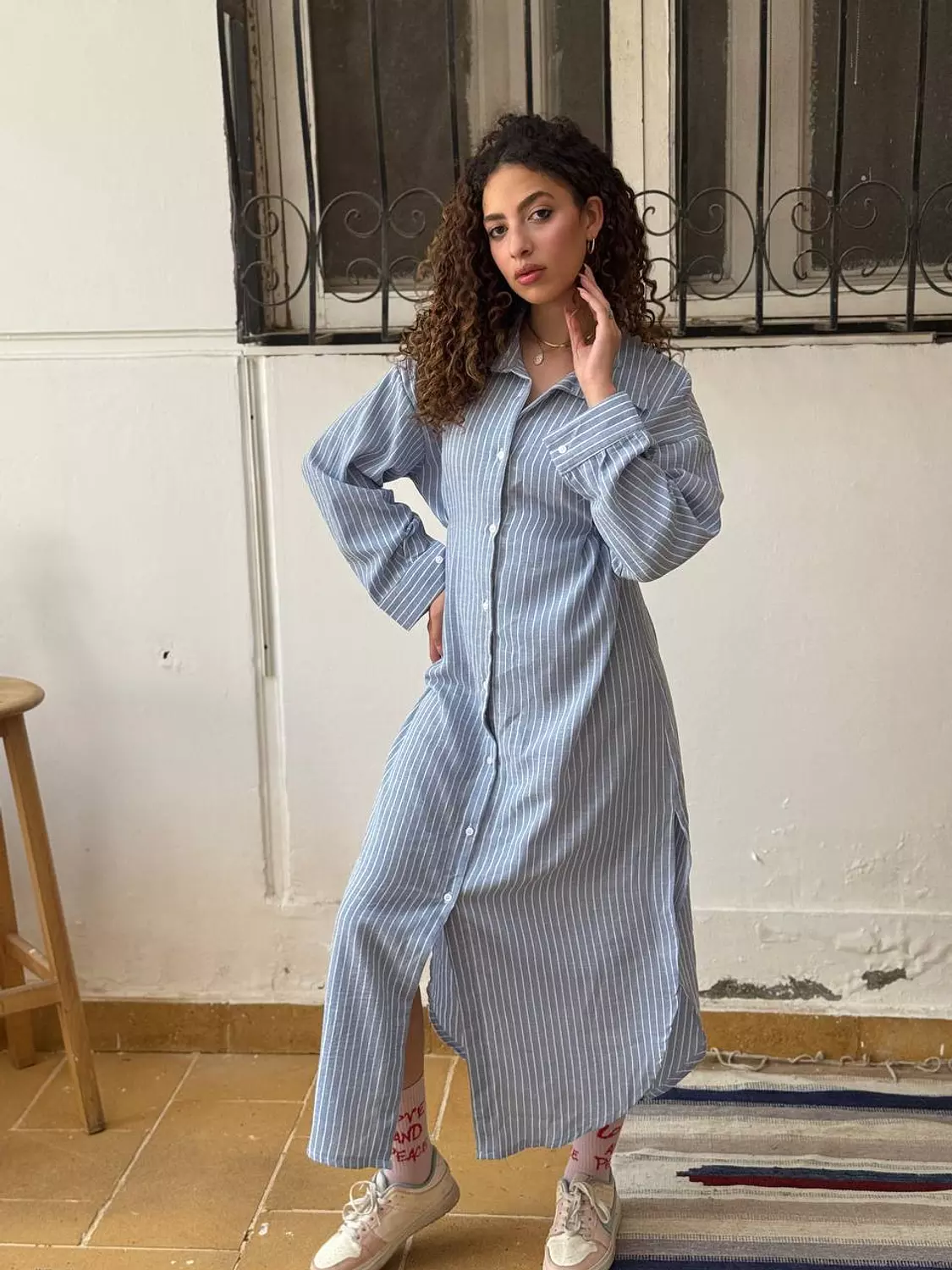 Long Striped Dress  15