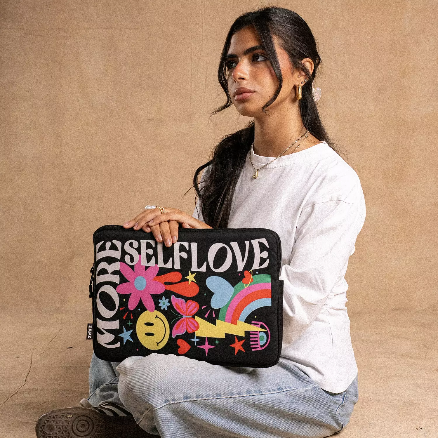 MORE SELF LOVE LAPTOP SLEEVE hover image