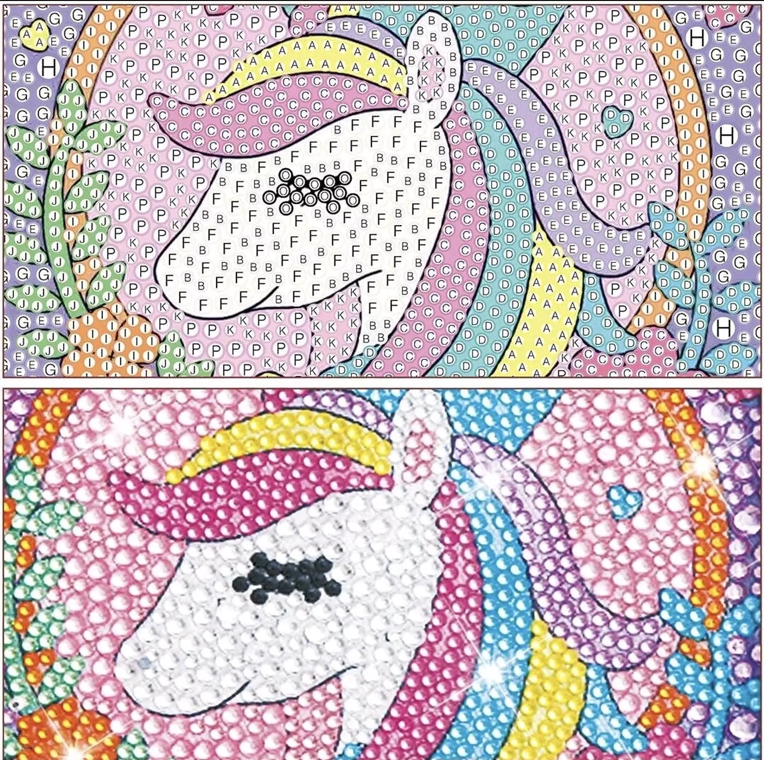 Diamond Painting- Pink Unicorn 1