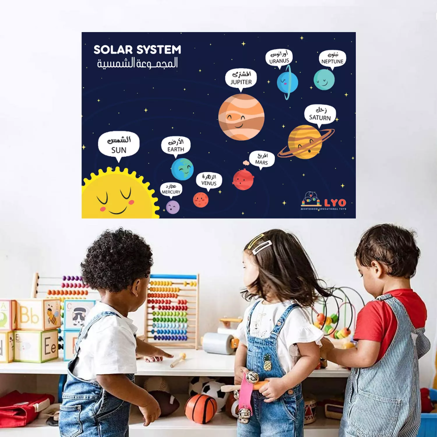 Wall poster (Solar System) image