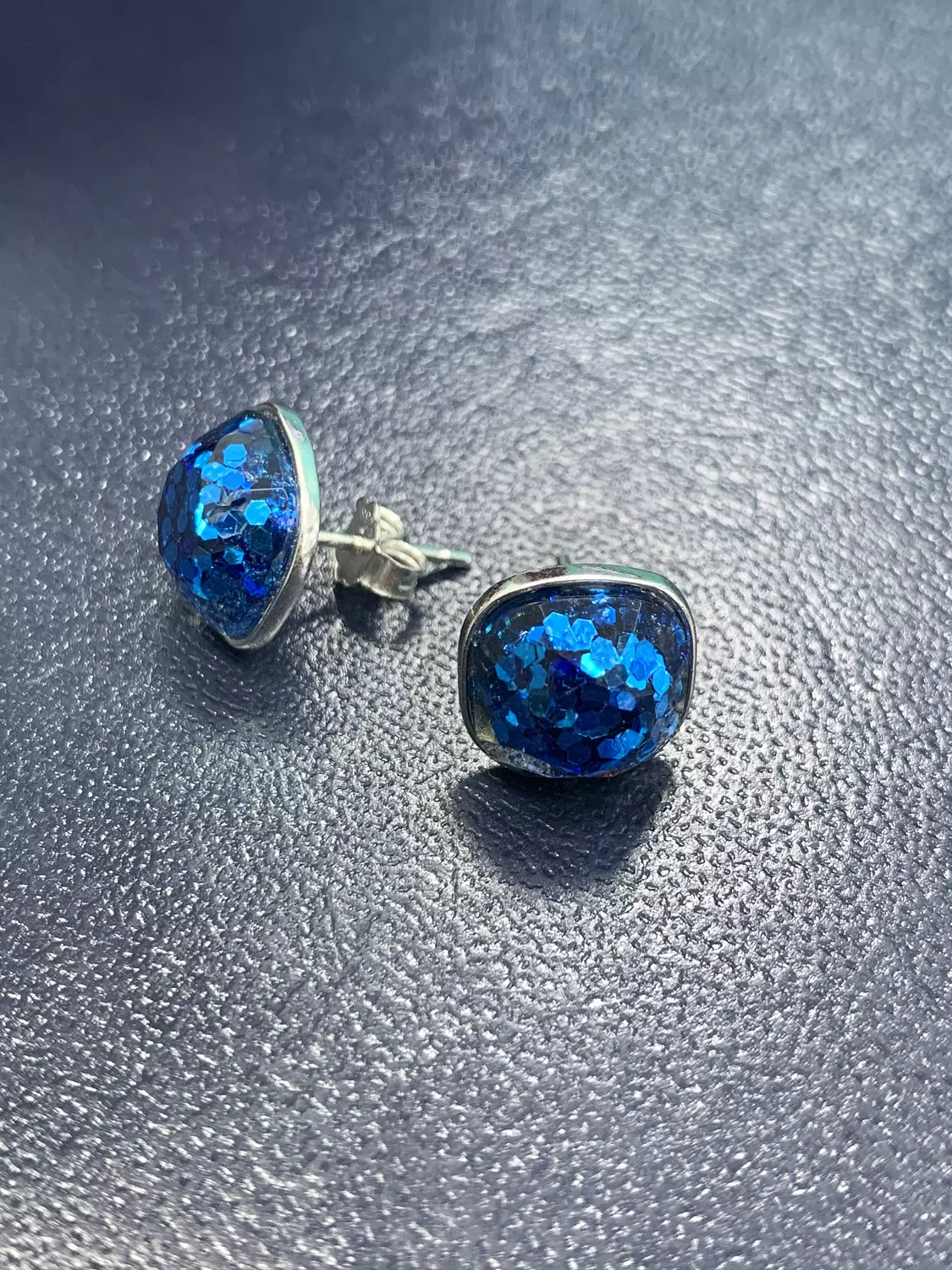 Opal blue earring hover image