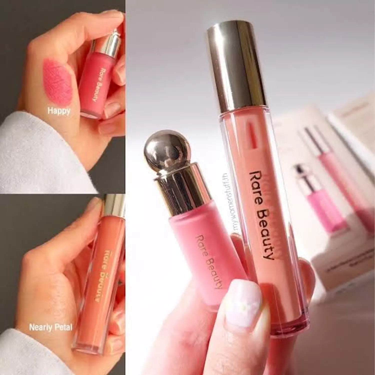 RARE BEAUTY Fresh and Dewy Lip & Cheek Duo 2