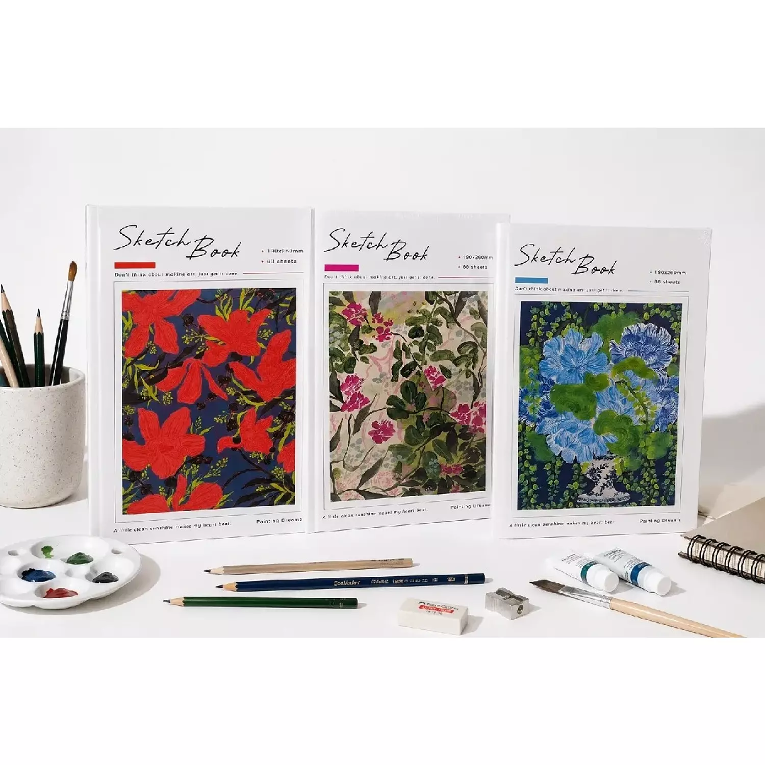 Drawing sketch book hard cover  سكتش رسم ،هارد كافار  image