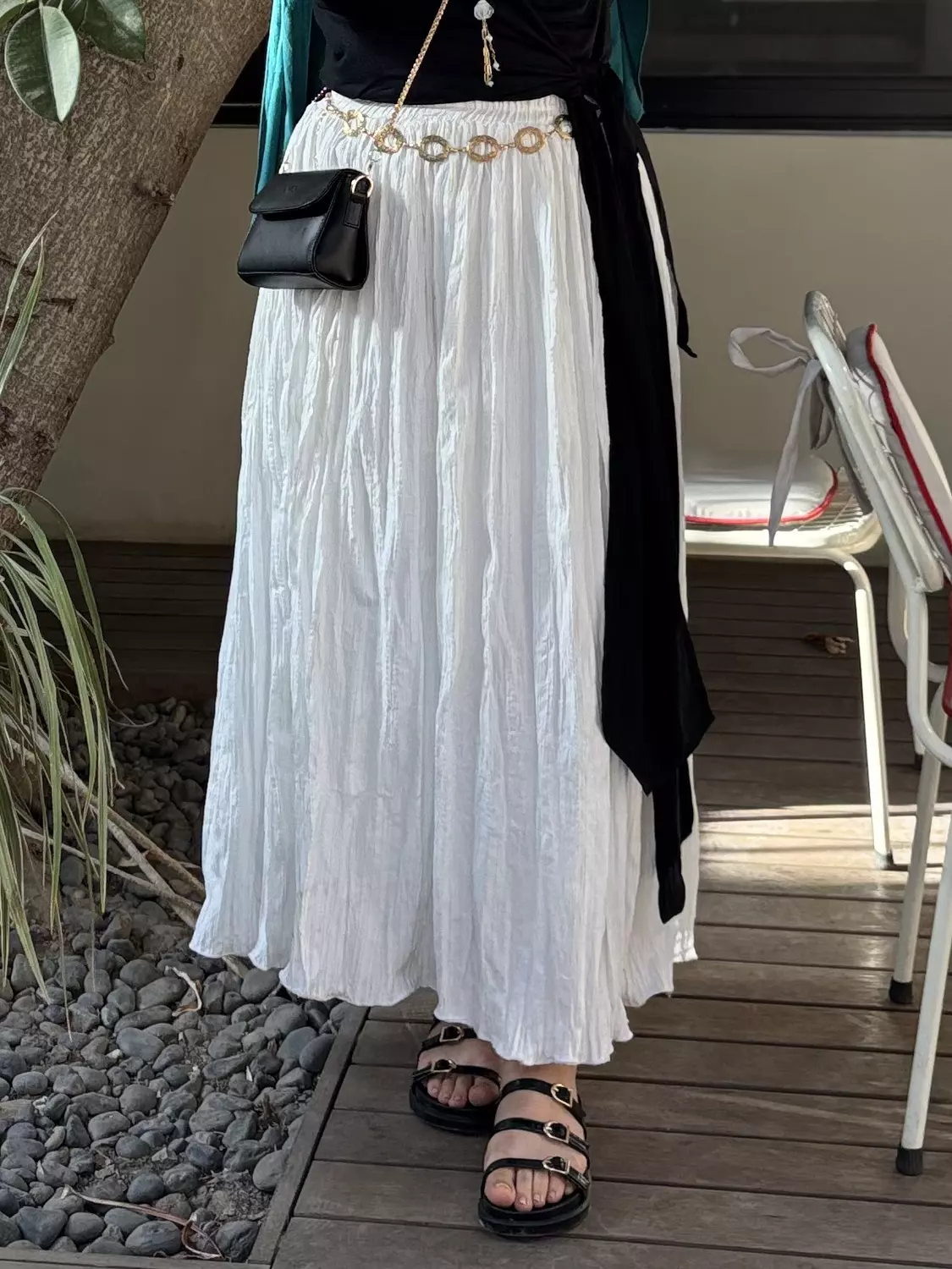 Crushed skirt image