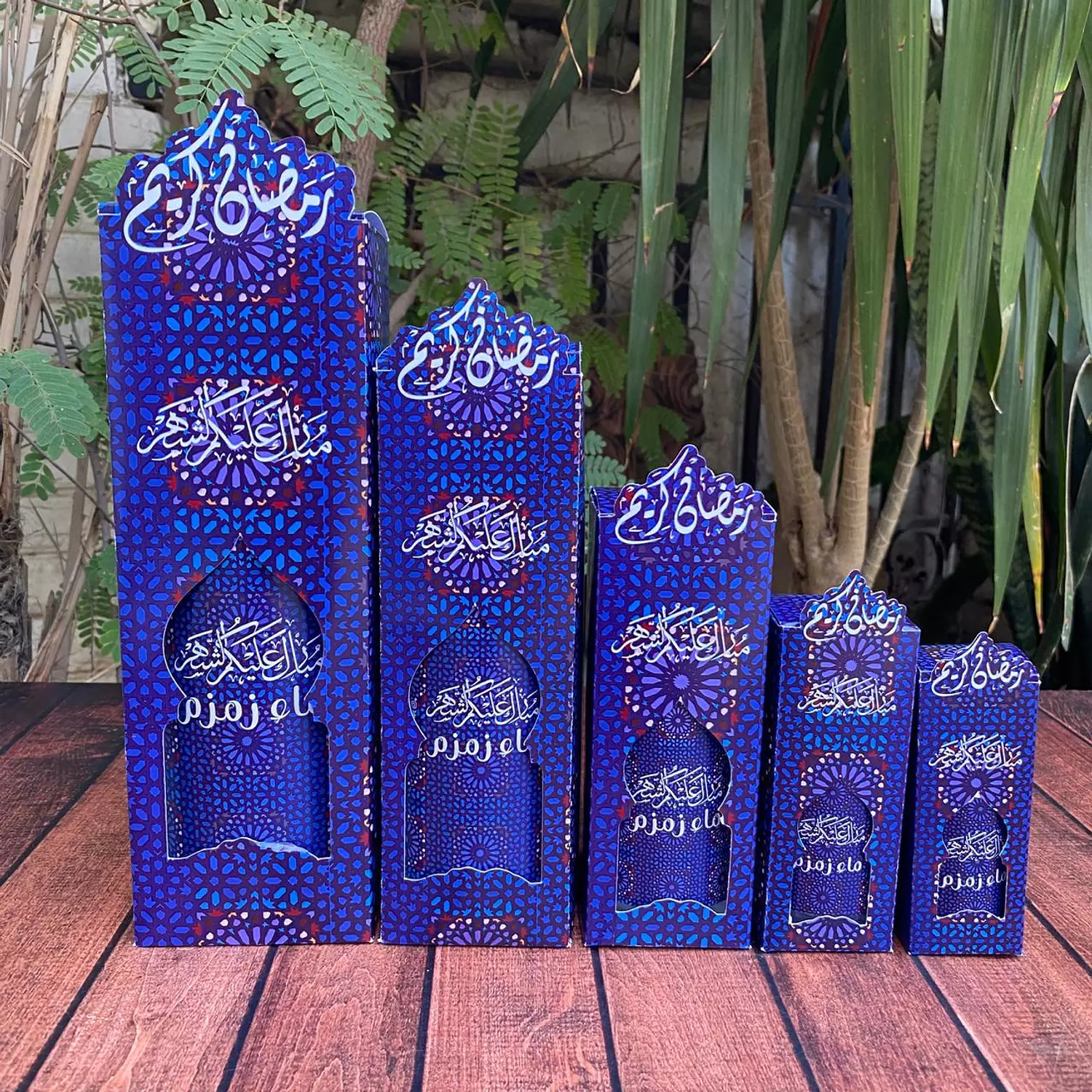 60 ml, 125 ml 250, 500, 900 ML Ramadan Blue Zamzam Water    image