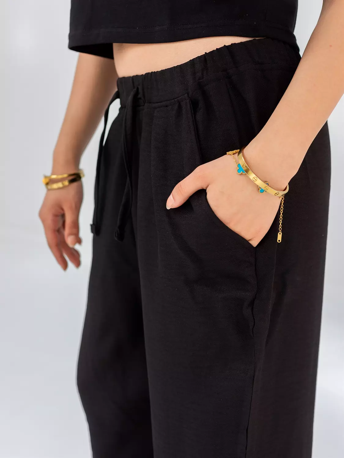 Linen Pants | Black 6