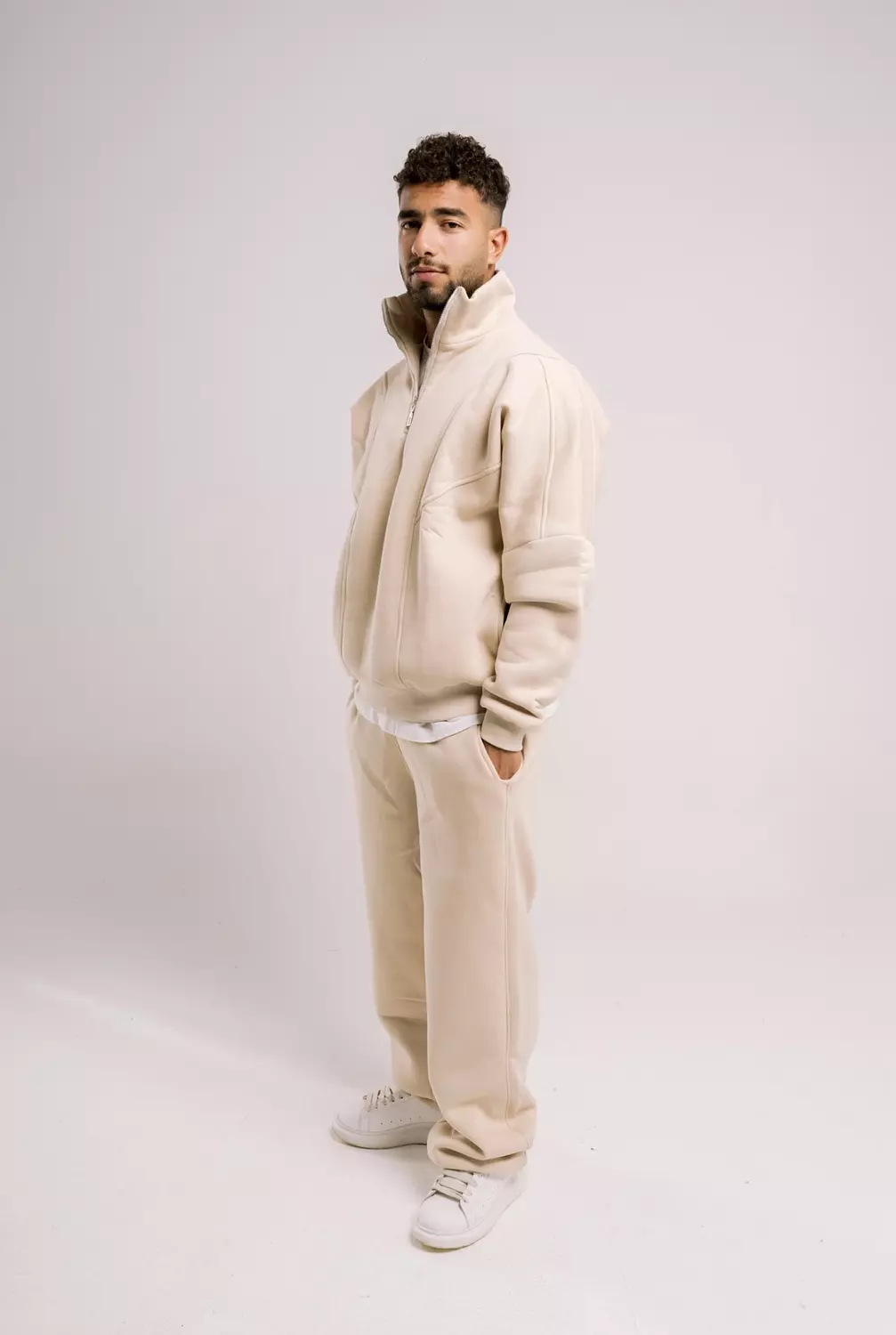 UNISEX Quarter Zip Sweater  2