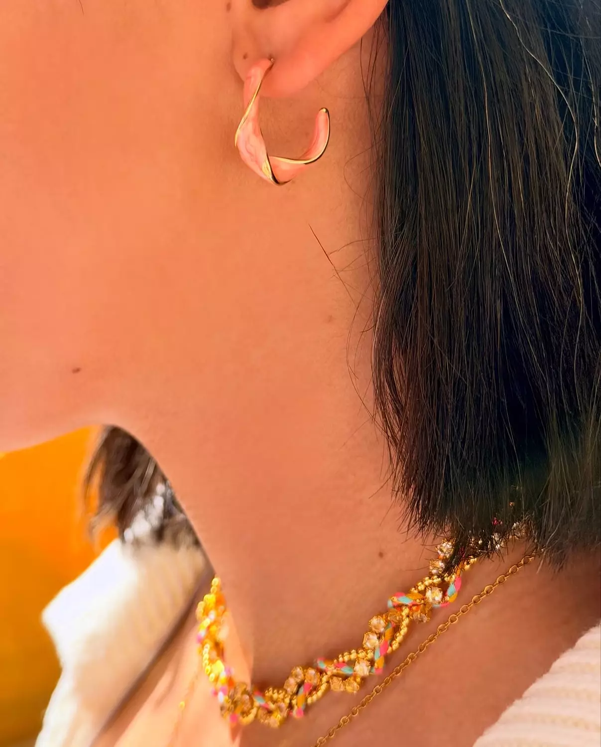 Pinky earrings  hover image