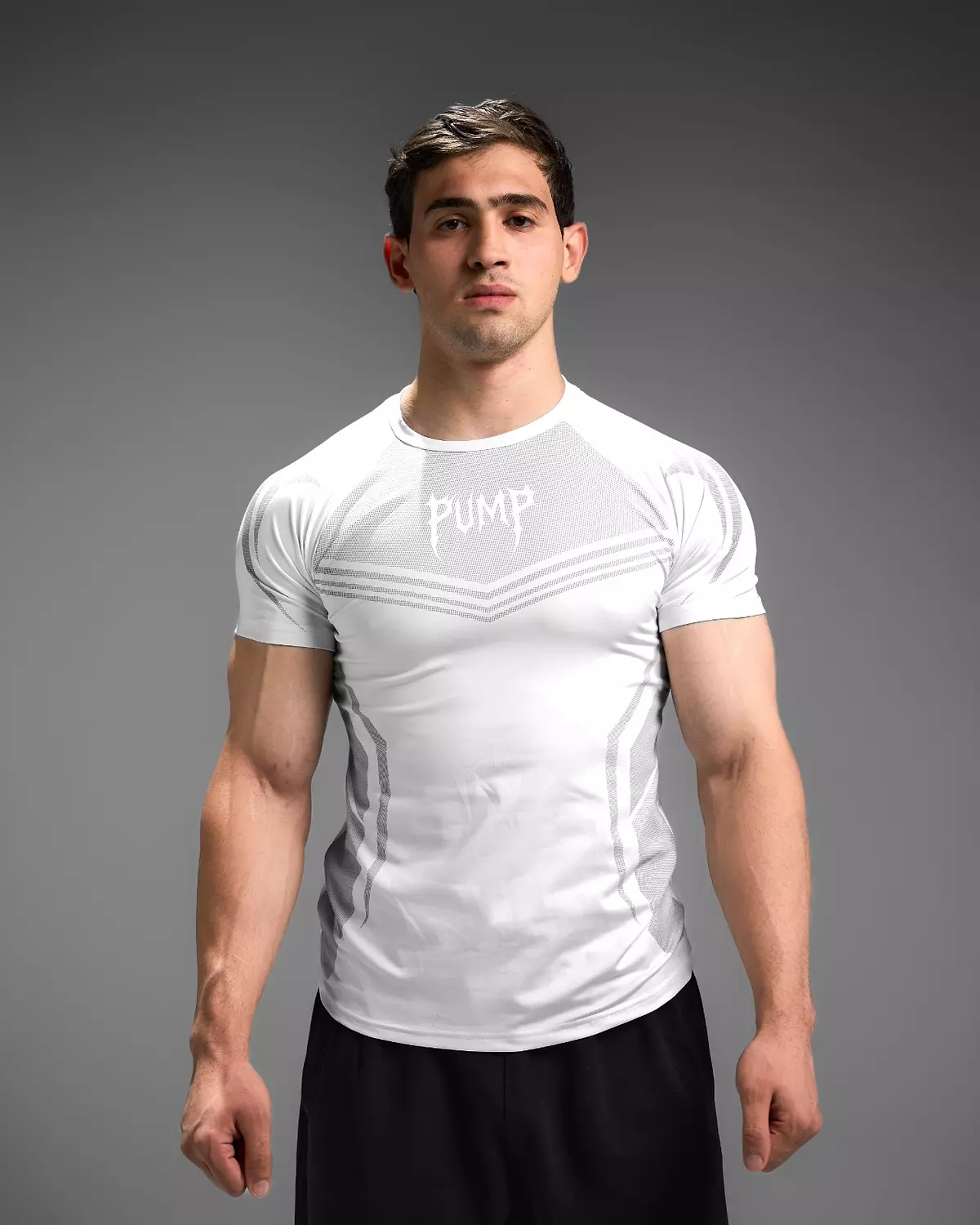 WARRIOR COMPRESSION TEES - white hover image