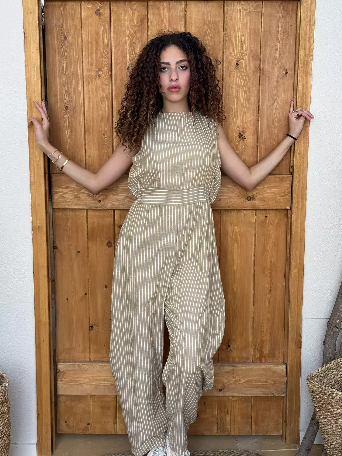 Striped Jumpsuit  image