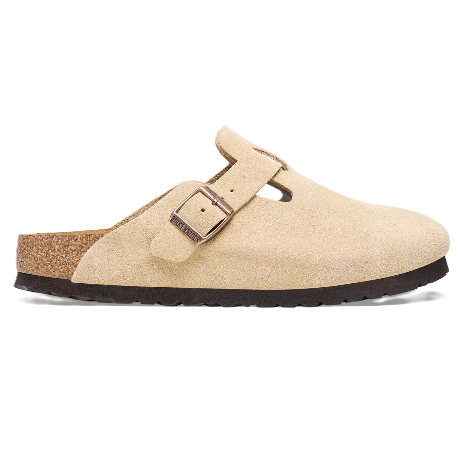 Birkenstock Boston Beige Suede image