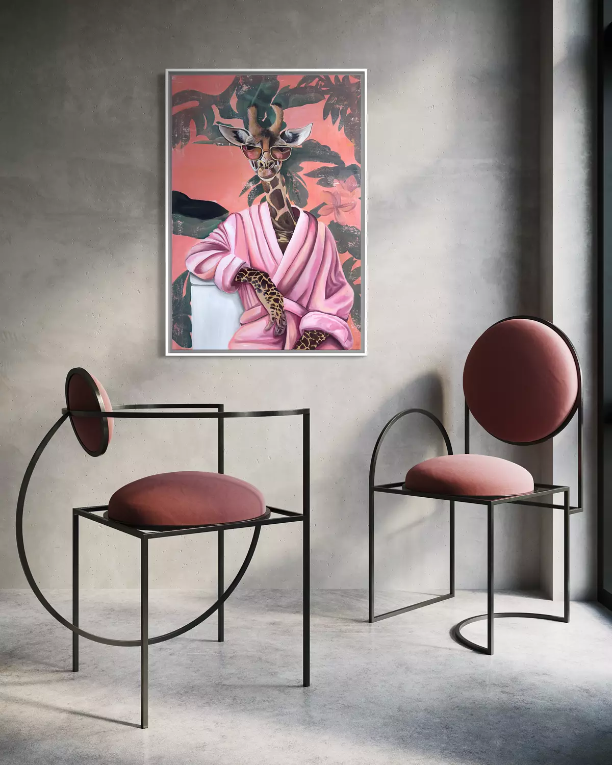 “Poise in Pink Silence” 2