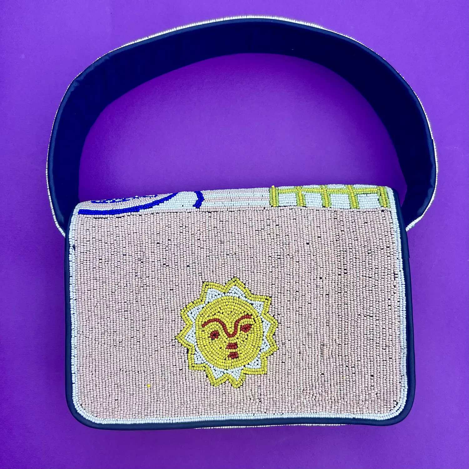 Solaris Beaded shoulder bag  hover image