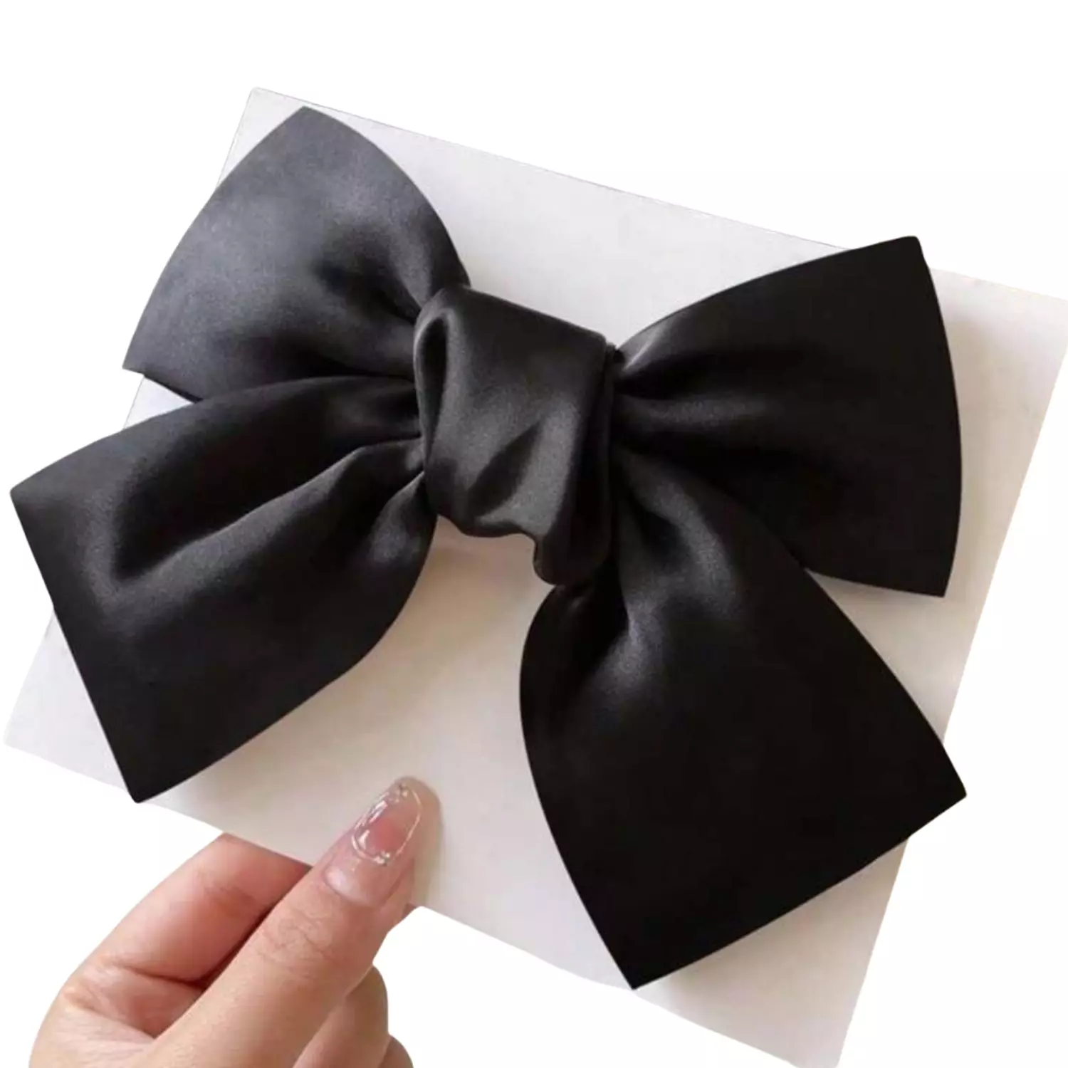 Satin Bow Tie 1 Pc Hair Clip 2