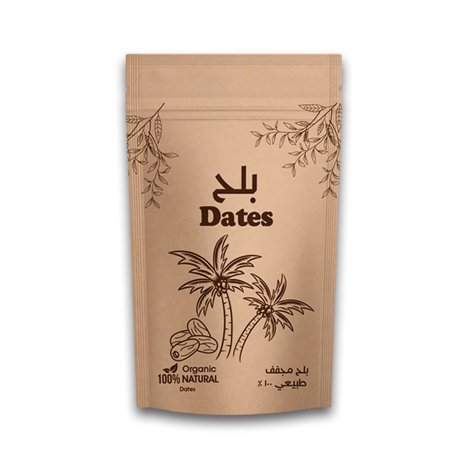 Dates Pieces Crackers Organic 100% image