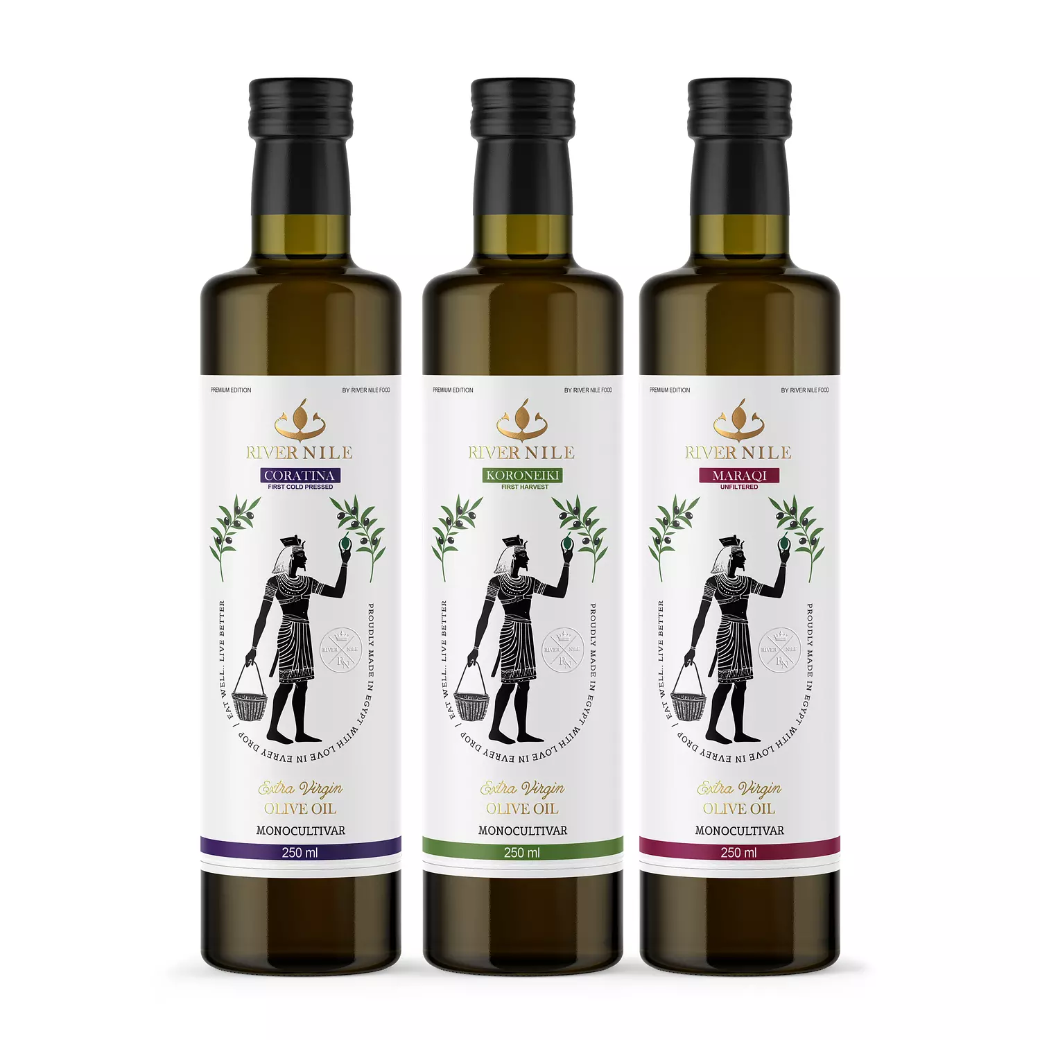 River Nile Olive Oil - Trio Collection 1