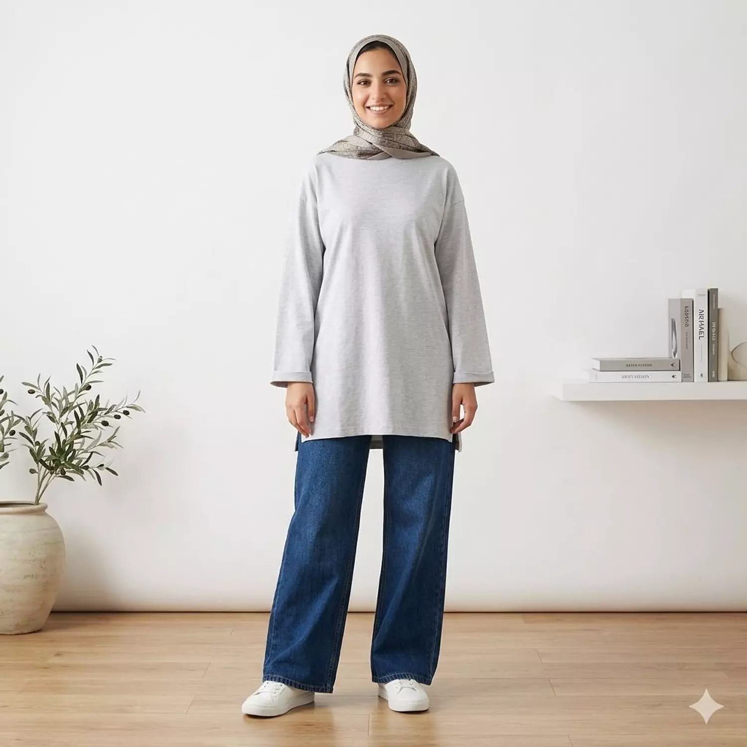Basic Cotton T-shirt 1