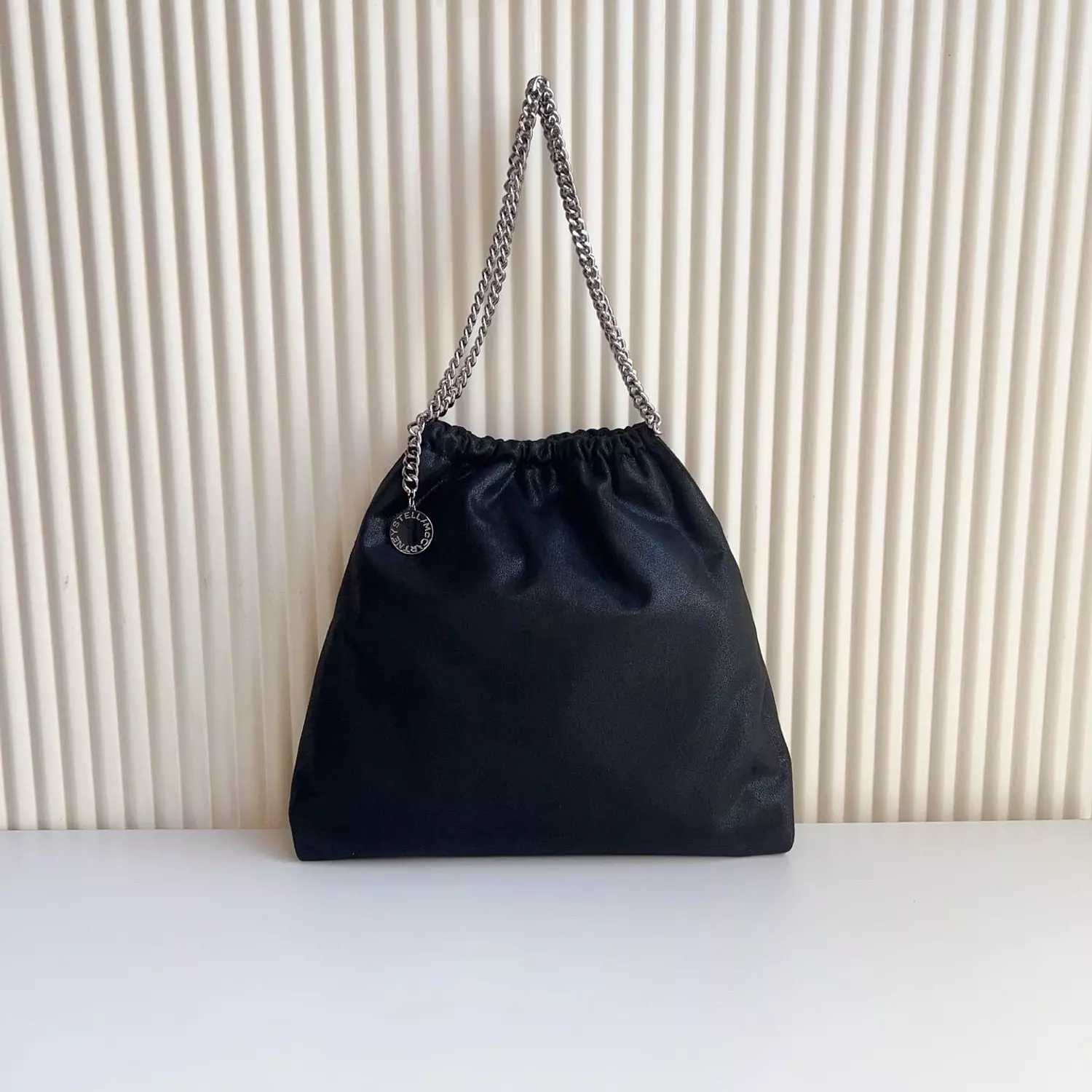 STELLA MCCARTNEY  Falabella Chain Shoulder Bag - Black image