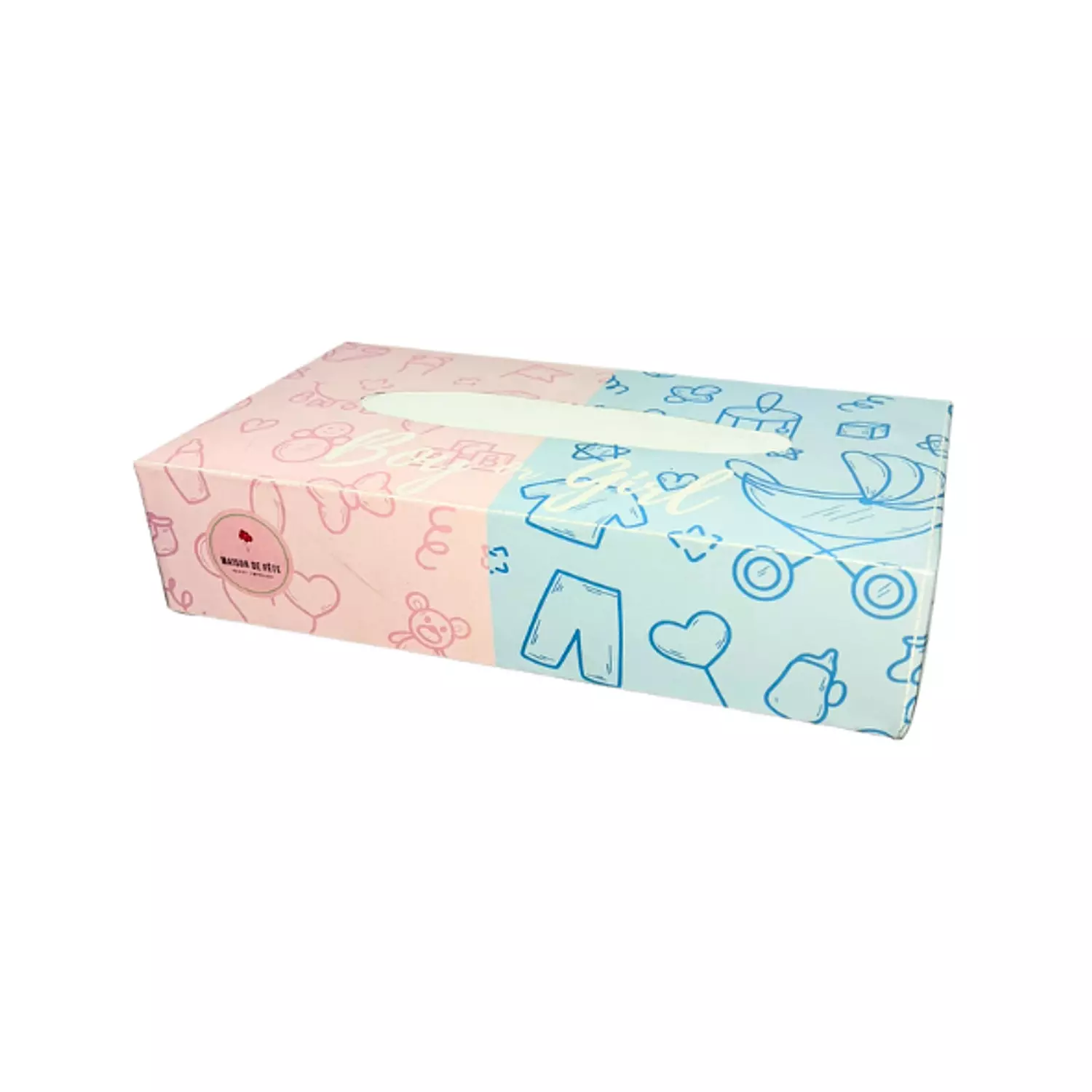 Gender Reveal Tissue Box 2