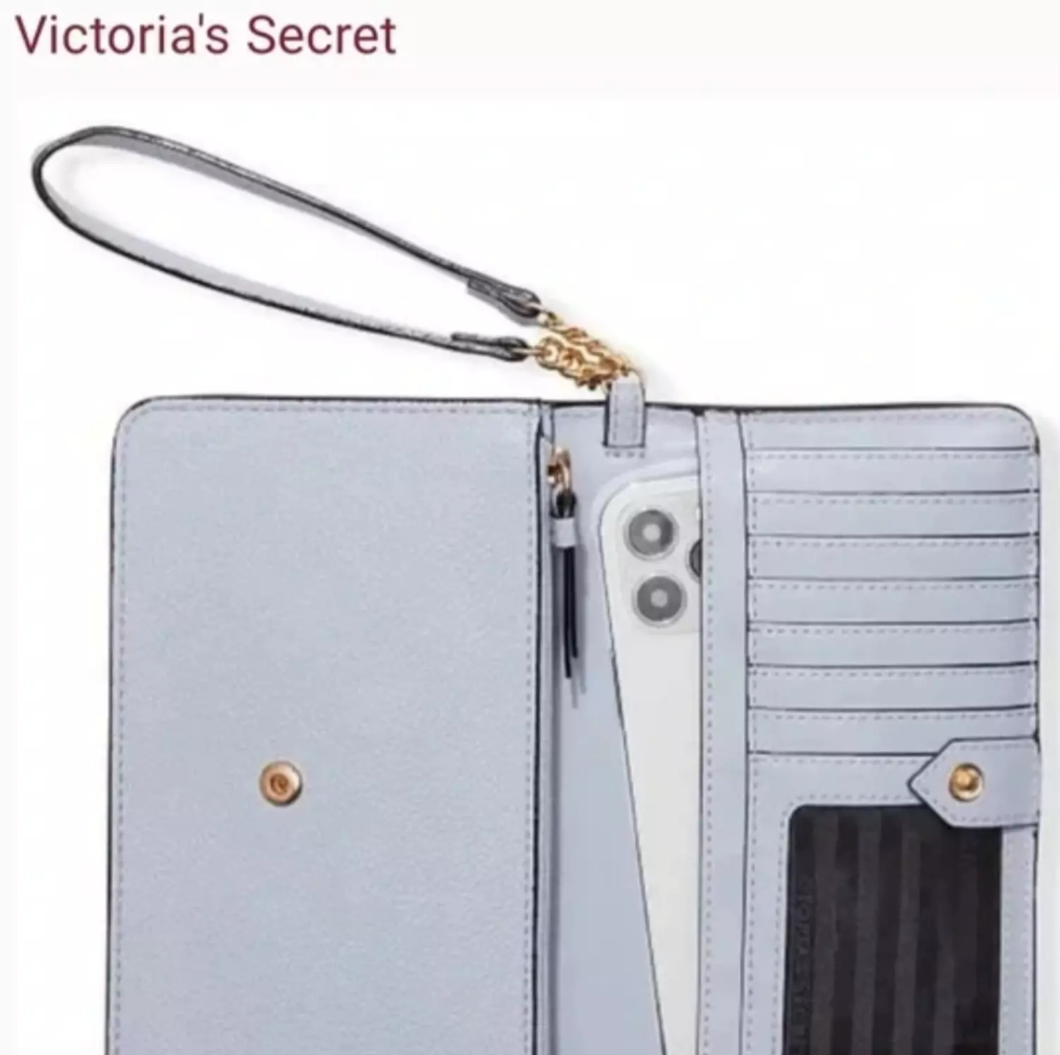 Victoria's Secret V-Quilt Wristlet Wallet 2