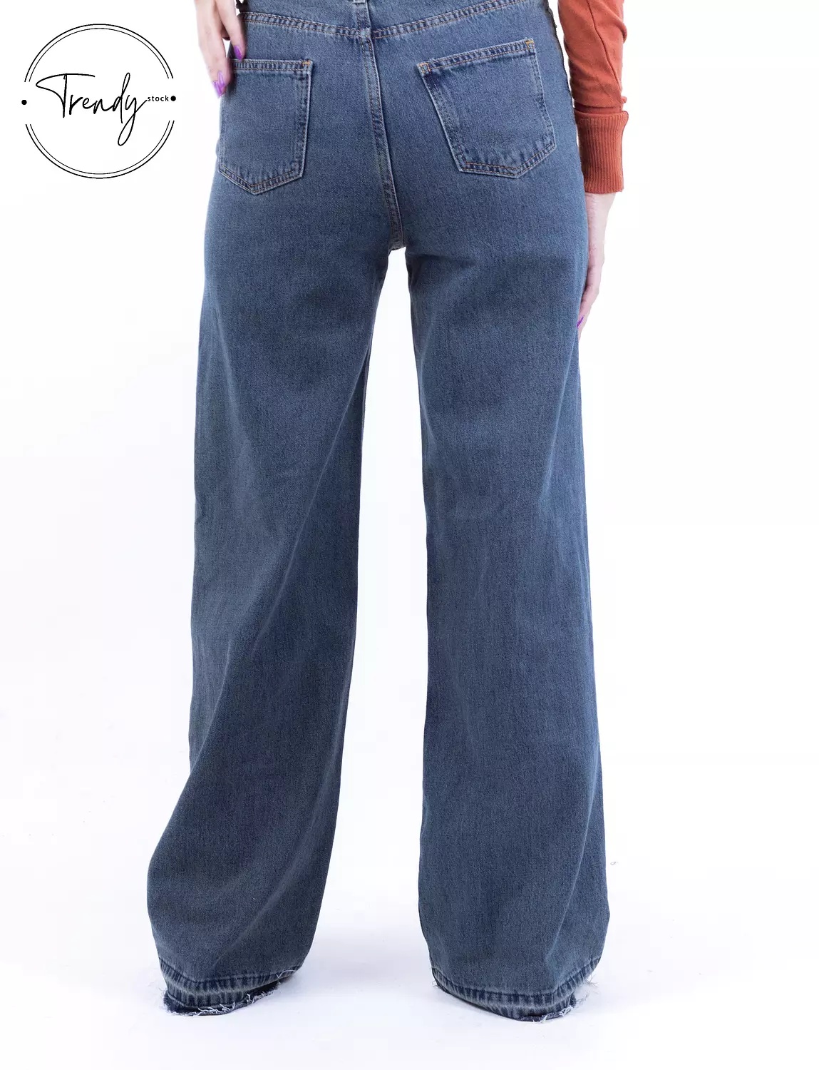 Blue Jeans Wide Leg 2
