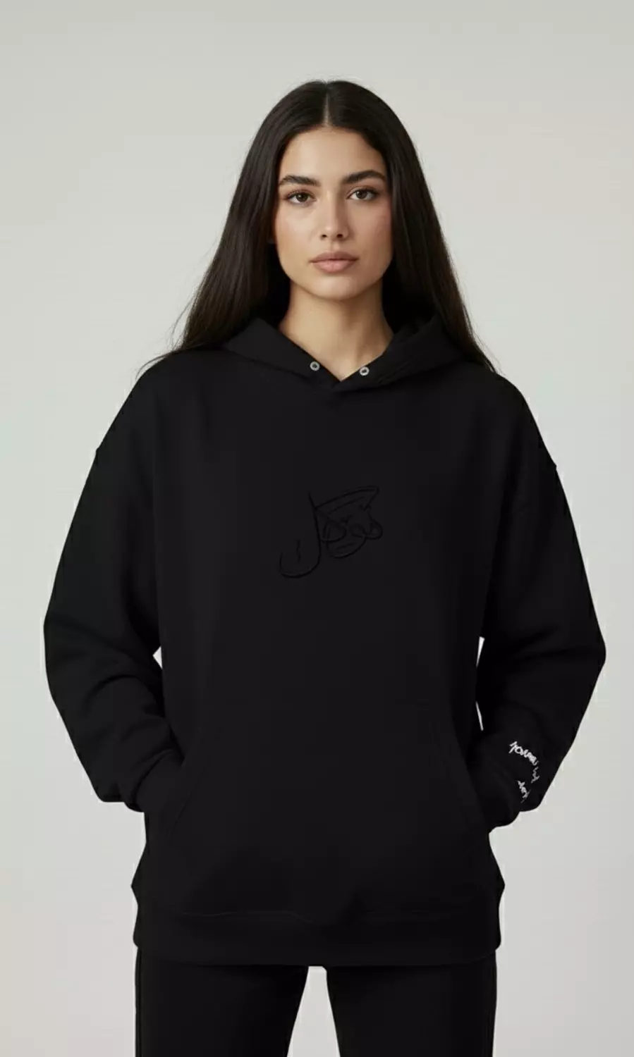 TAWAKKUL Hoodie _ Black 1