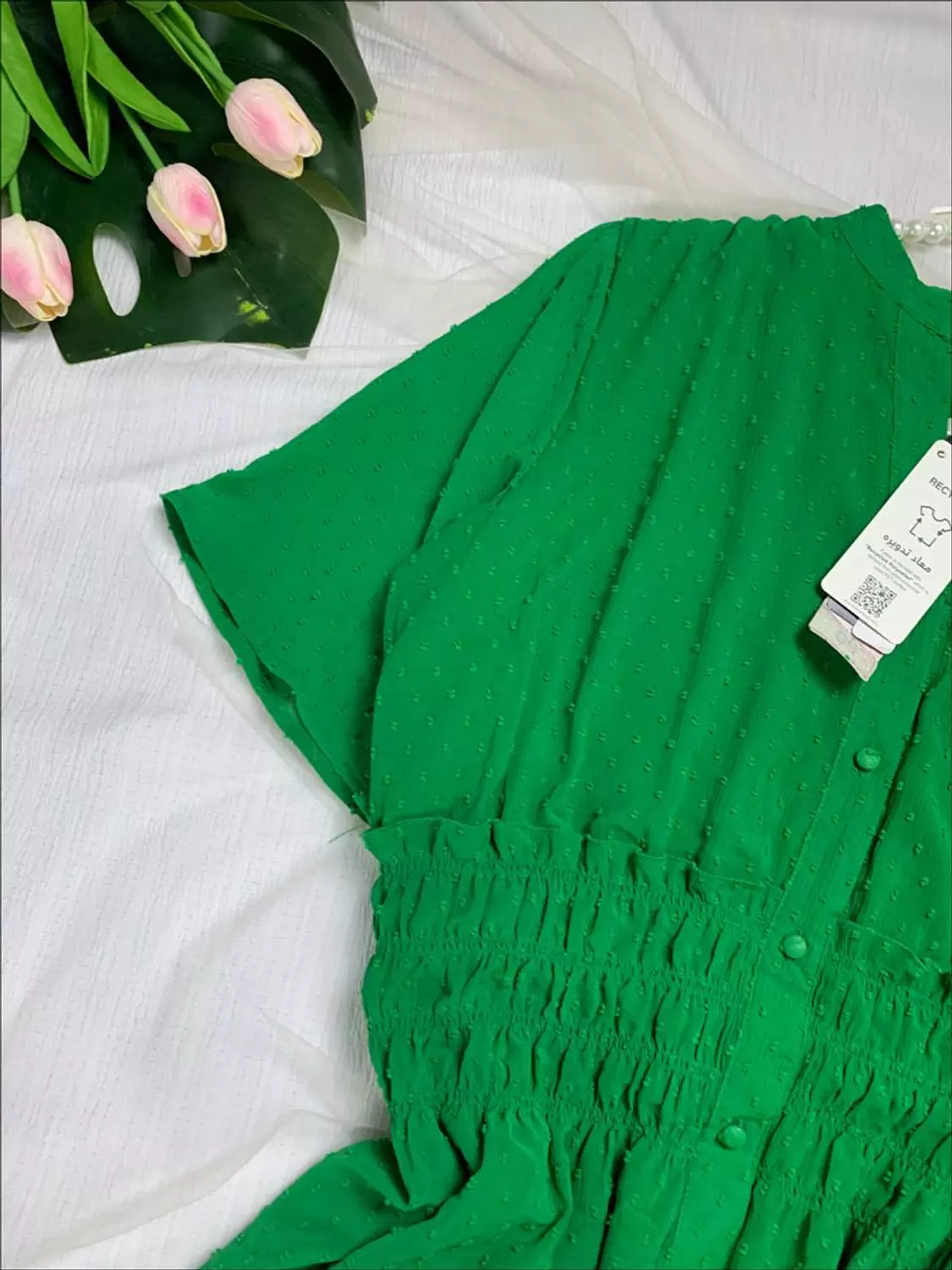 Polka dot chiffon dress from Splash   Size 12 to 60;65 k   2