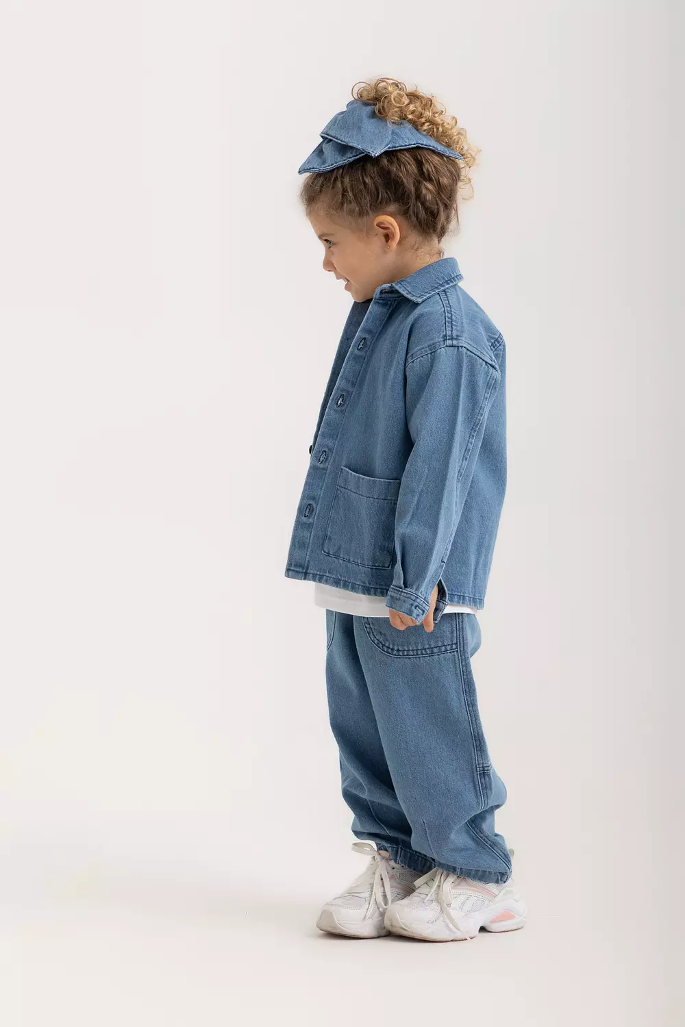The Kiko Denim Kids Long-Sleeve Shirt 2