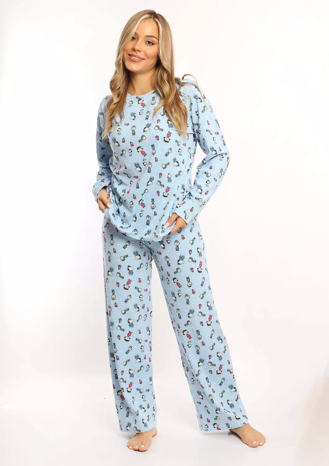 C340 SNOOPY LONG SLEEVES PAJAMA SET  image