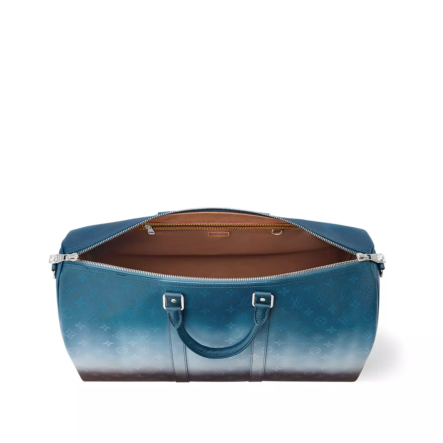 Louis Vuitton Keepall Bandoulière 50 in Blue Monogram Clouds 2