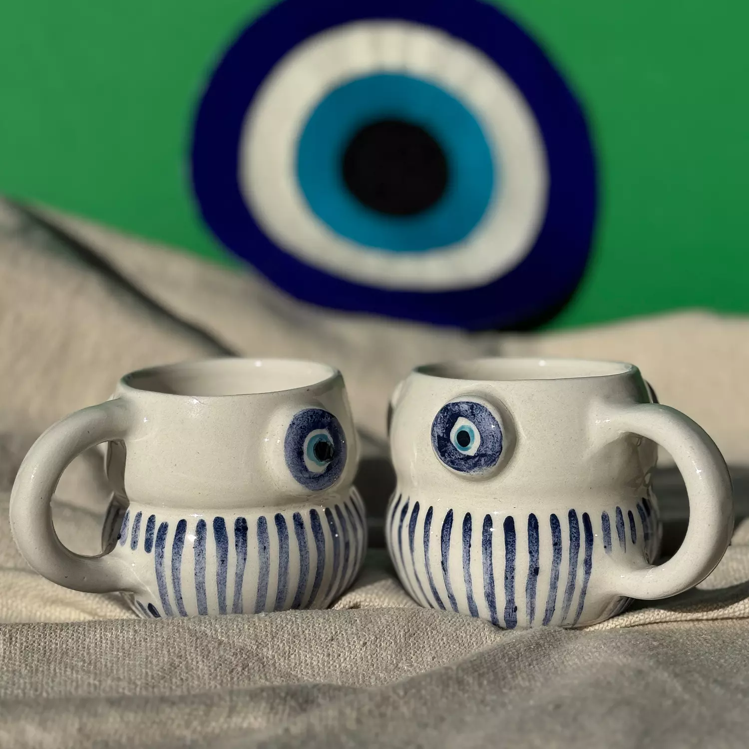 Blue Watching Mug 3