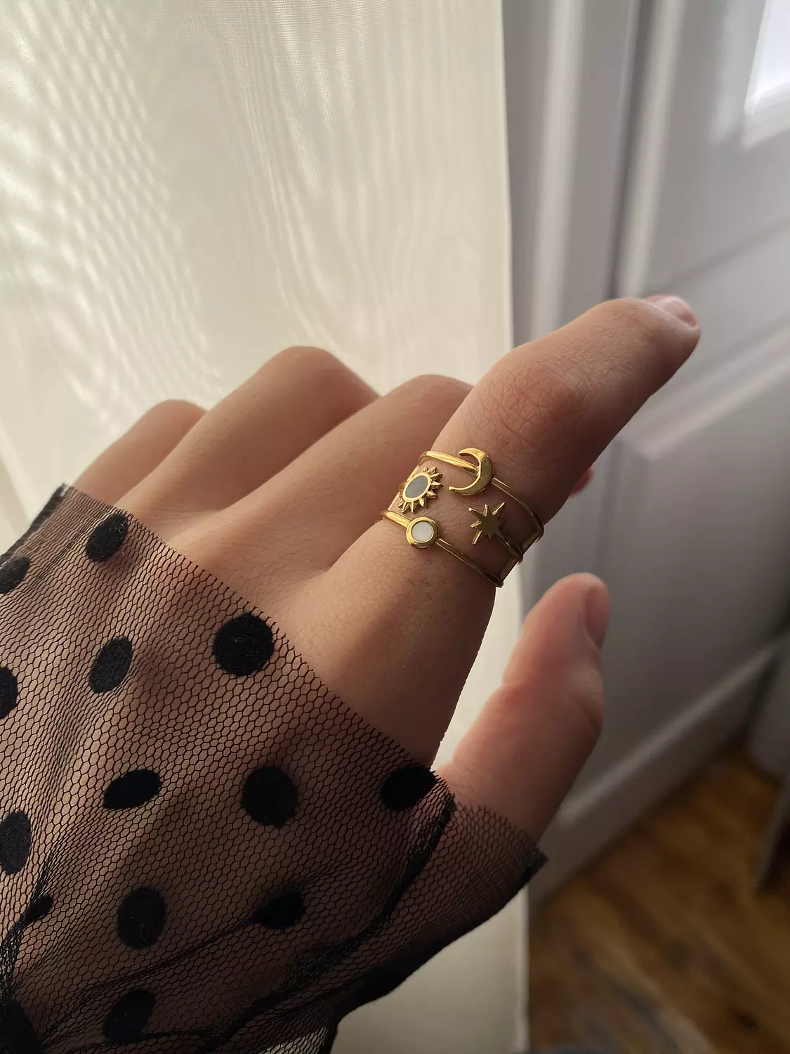 Sun & moon ring 1
