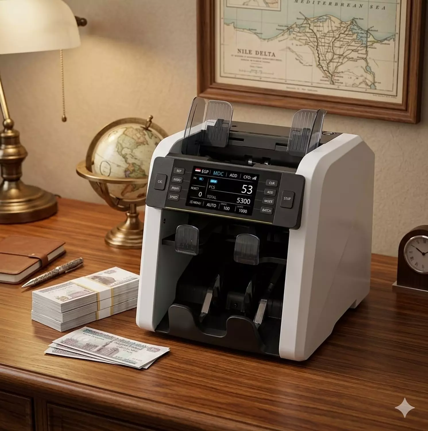 مكينه عد فلوس BX777/1+1  image