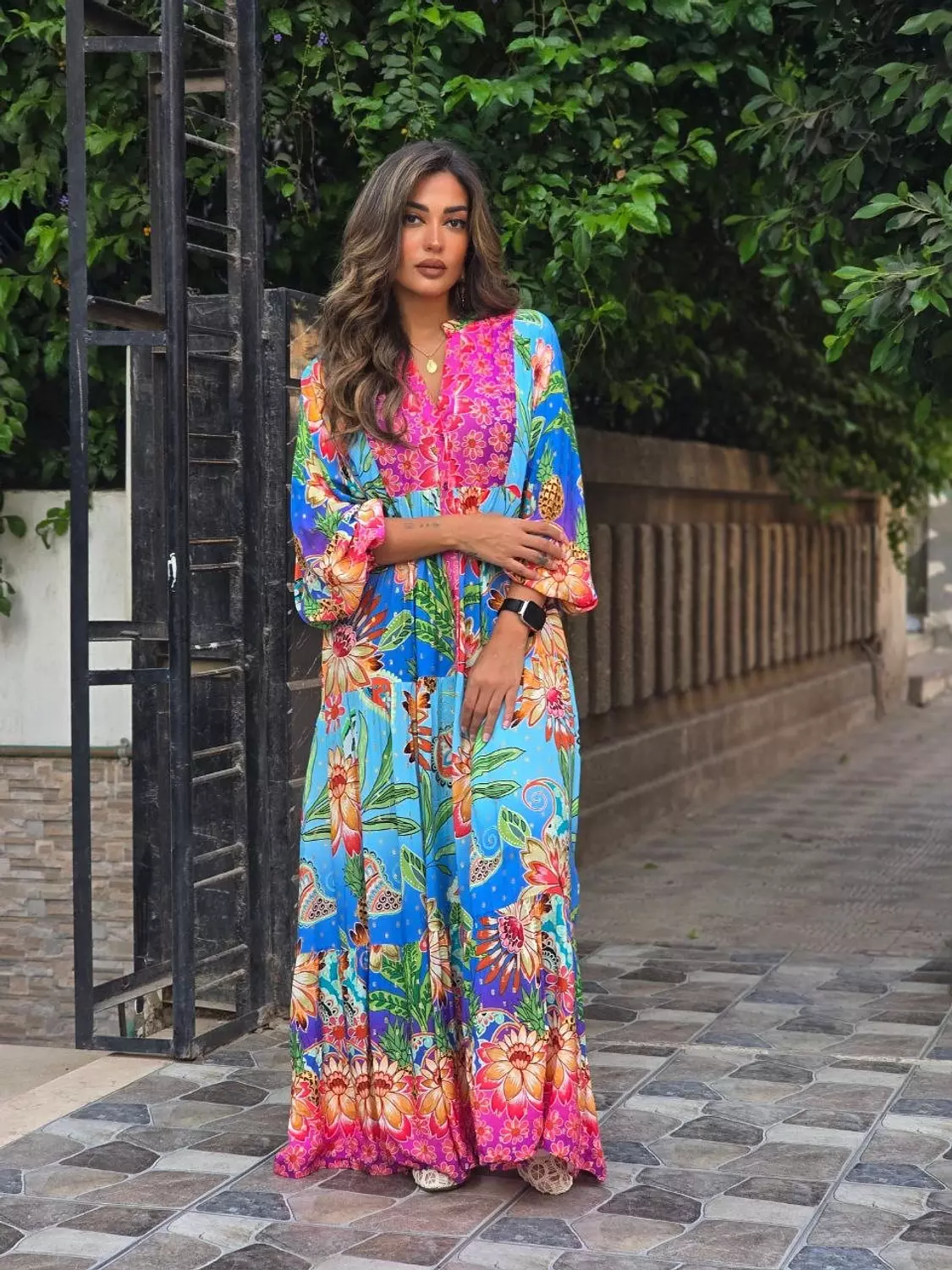 Floral dress hover image