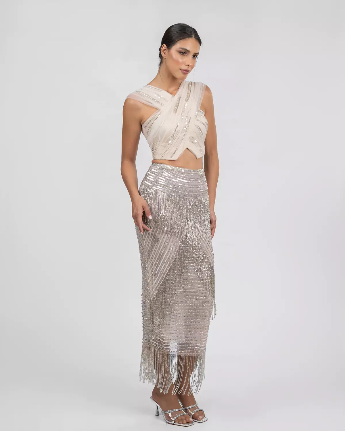 Glamour Beaded Two-Piece Set 3