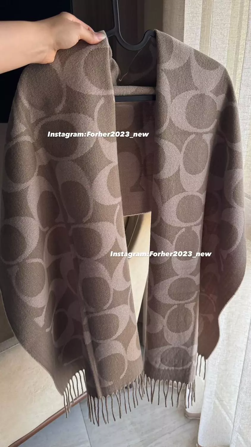  Greyish coach scarf image