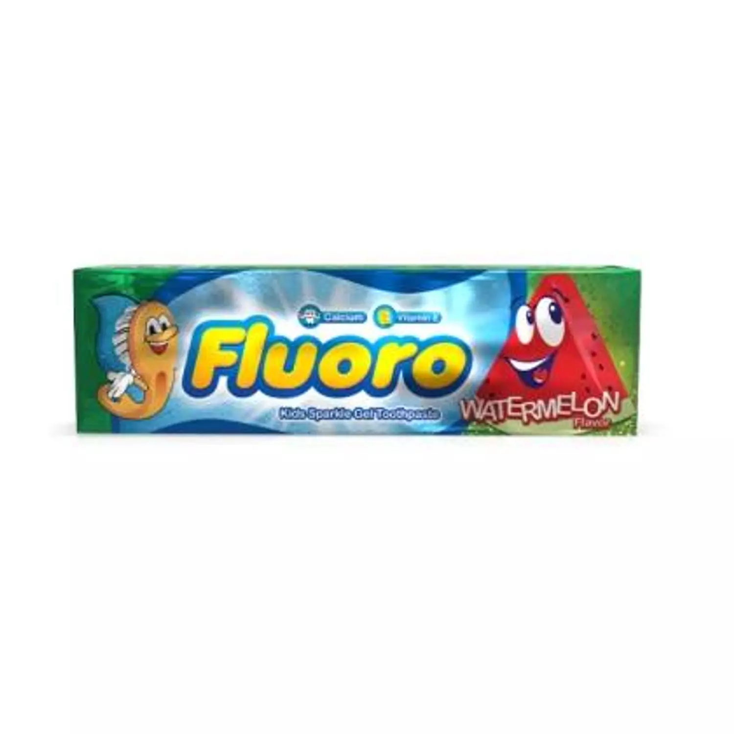 Fluoro Kids Sparkle Gel Toothpaste With watermelon Flavour 50 Gm image