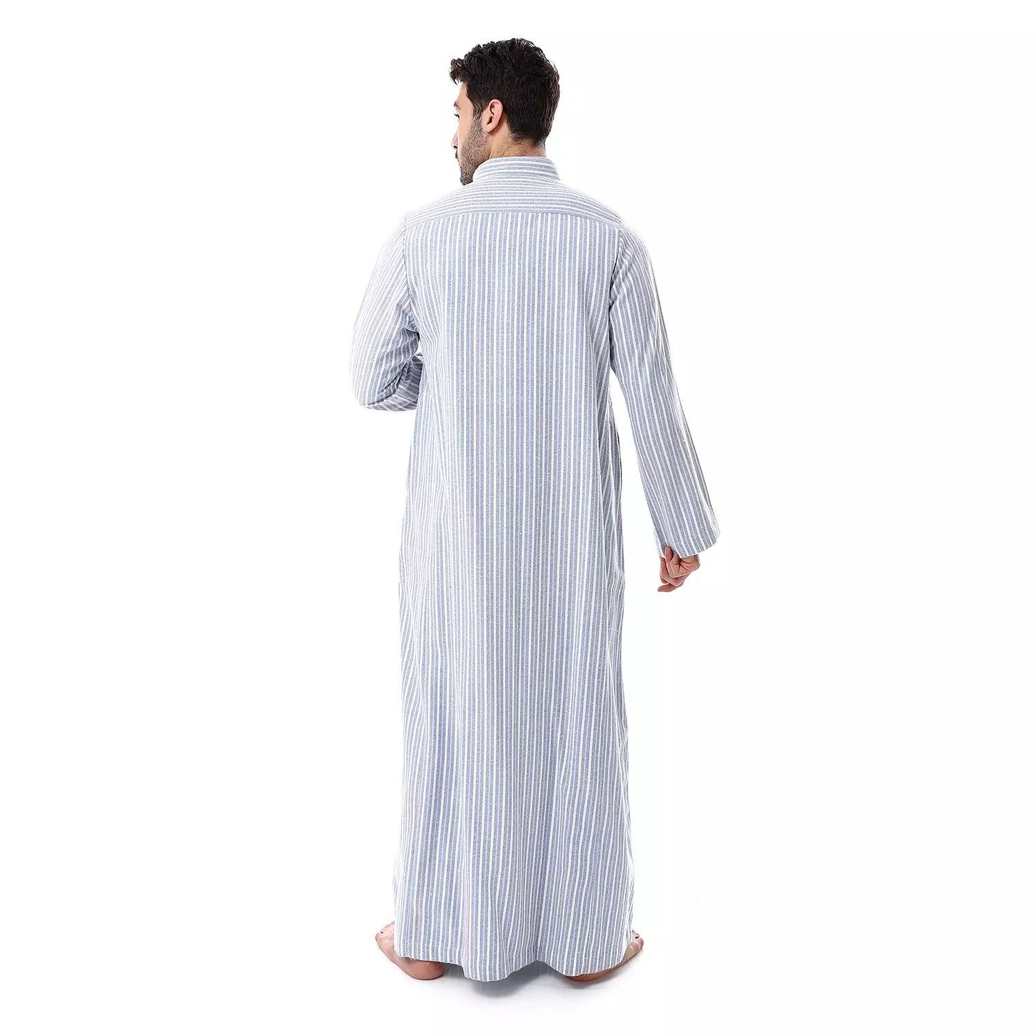 Shorto جلابيه رجالي كستور -24 -4 - أزرق فاتح / أزرق / أبيض - 2341 3