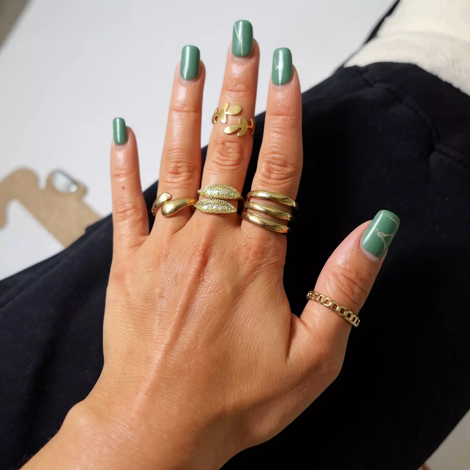 Soft Wave Adjustable 5-Rings set (FREE SIZE) image