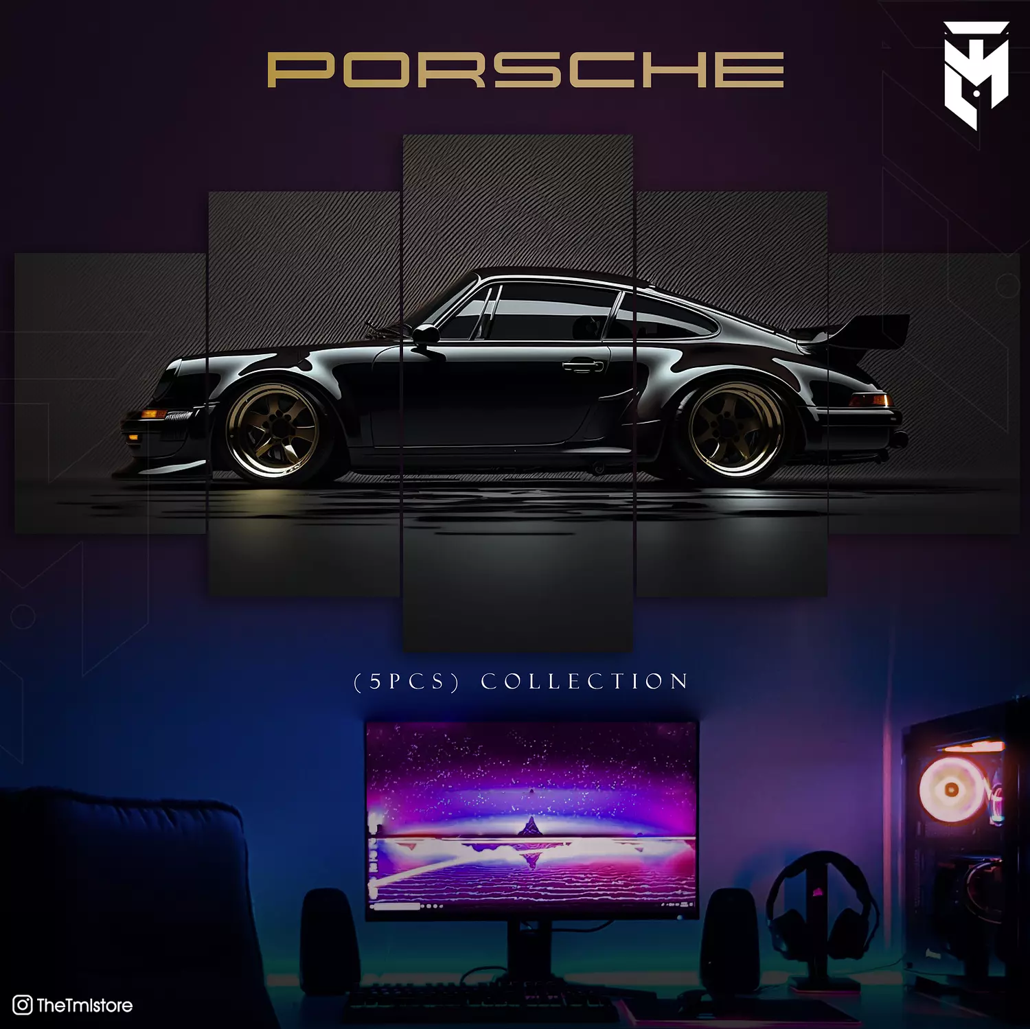 Black Porsche (Cars) image