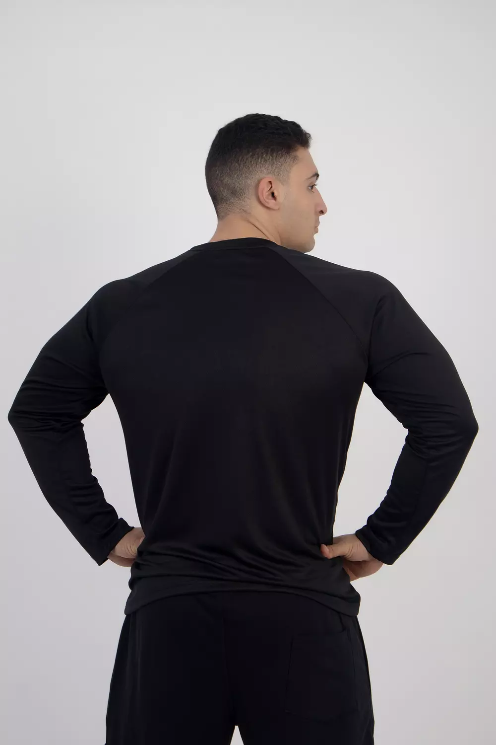 Black long sleeve  T-Shirt 1