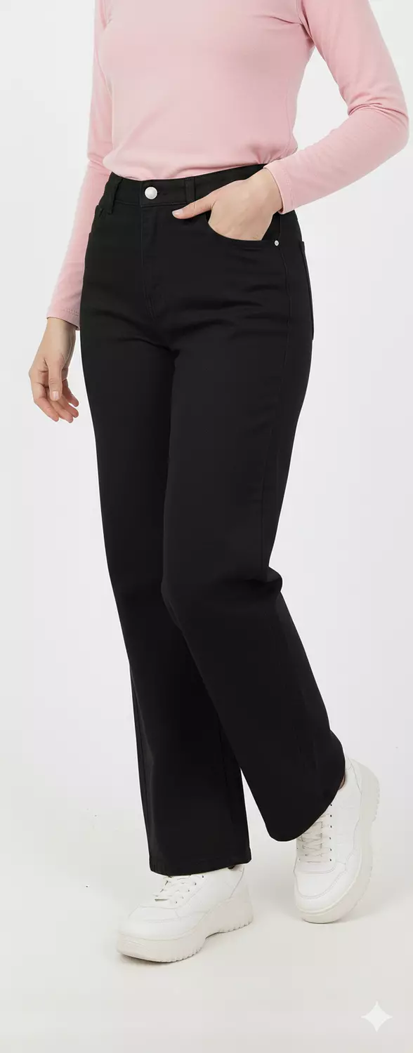 High-Waisted Wide-Leg Trousers – Your Go-to for Everyday Ease 2