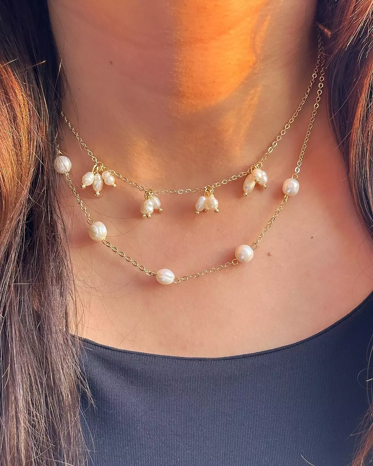 Butterfly Pearls Set