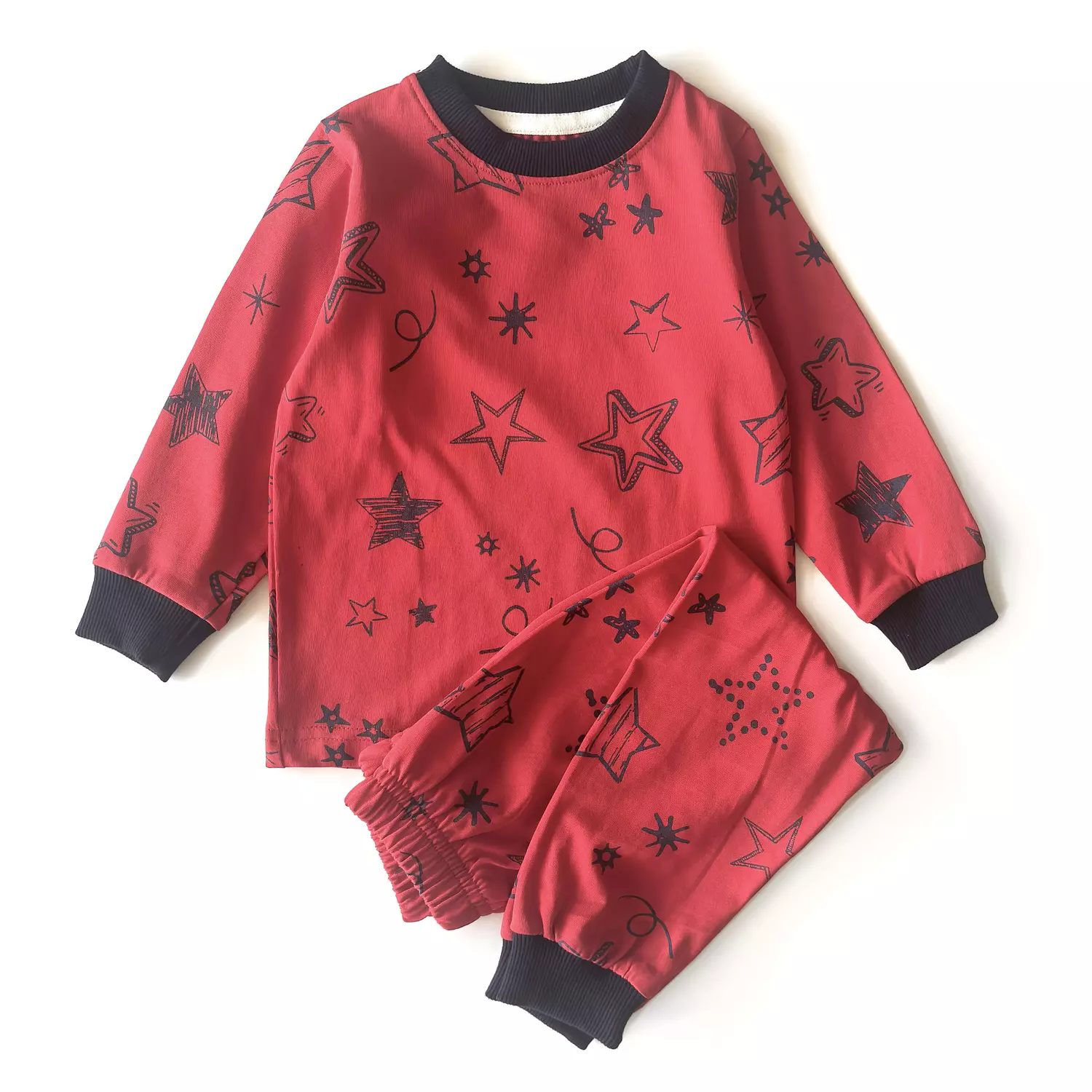 Stars Pattern Cotton PJs