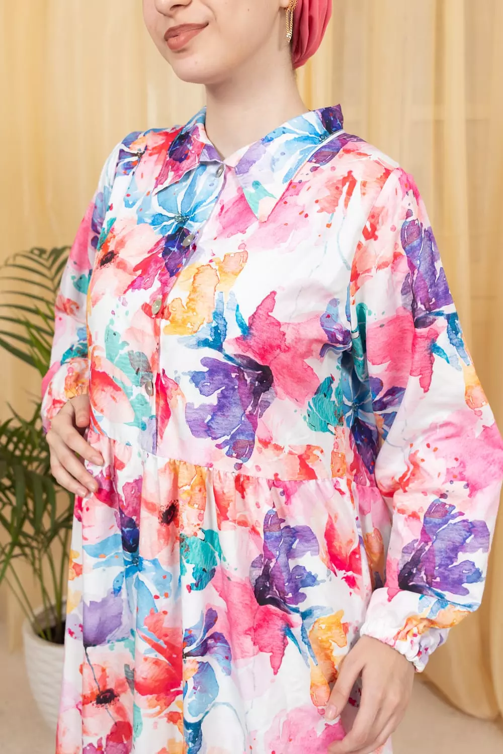 Linen viscos dress 3 1
