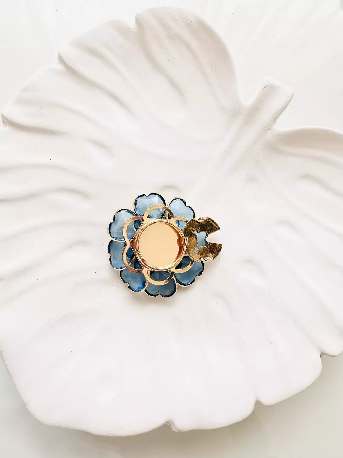 Flowers button cover  4