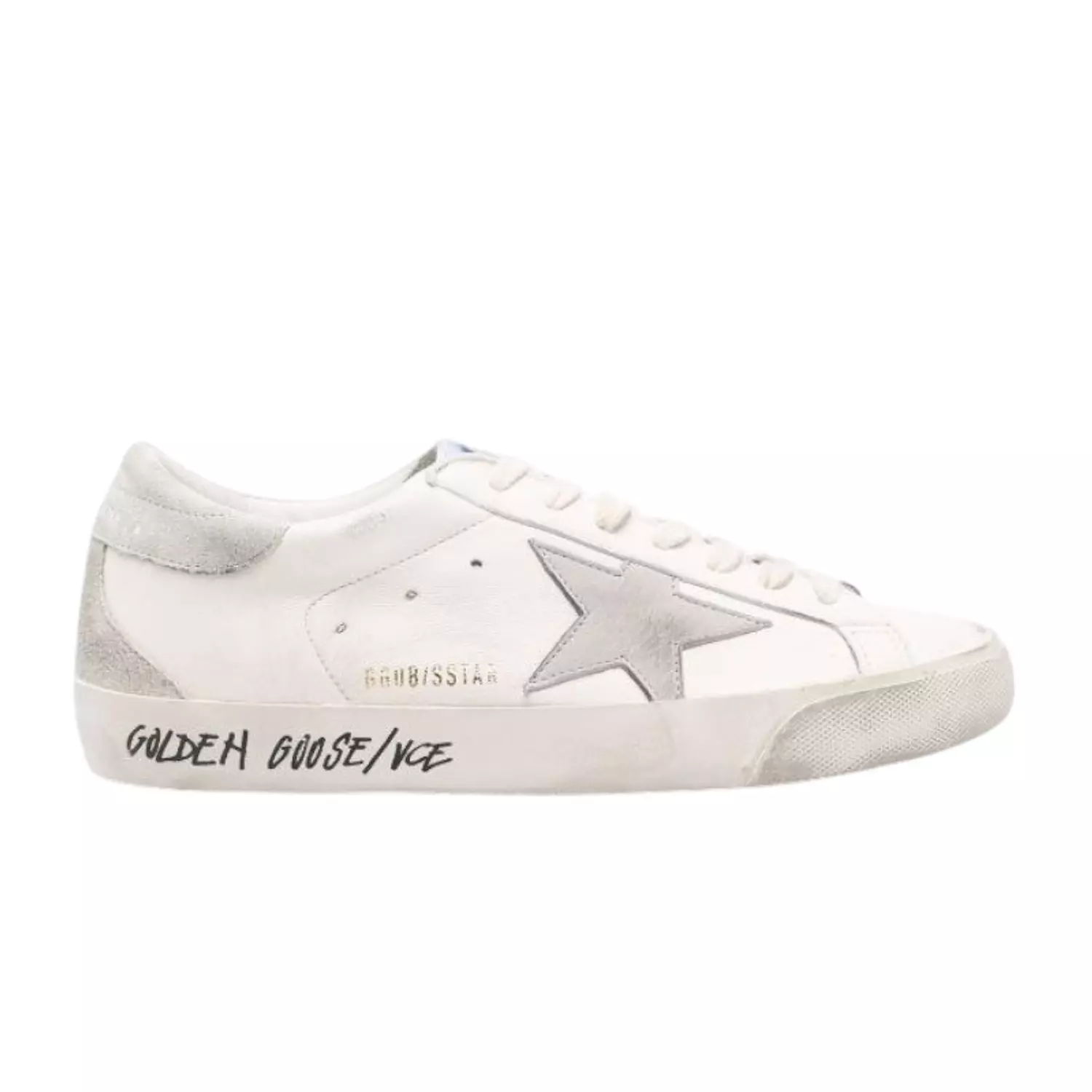 GOLDEN GOOSE SUPER STAR WHITE/GREY image