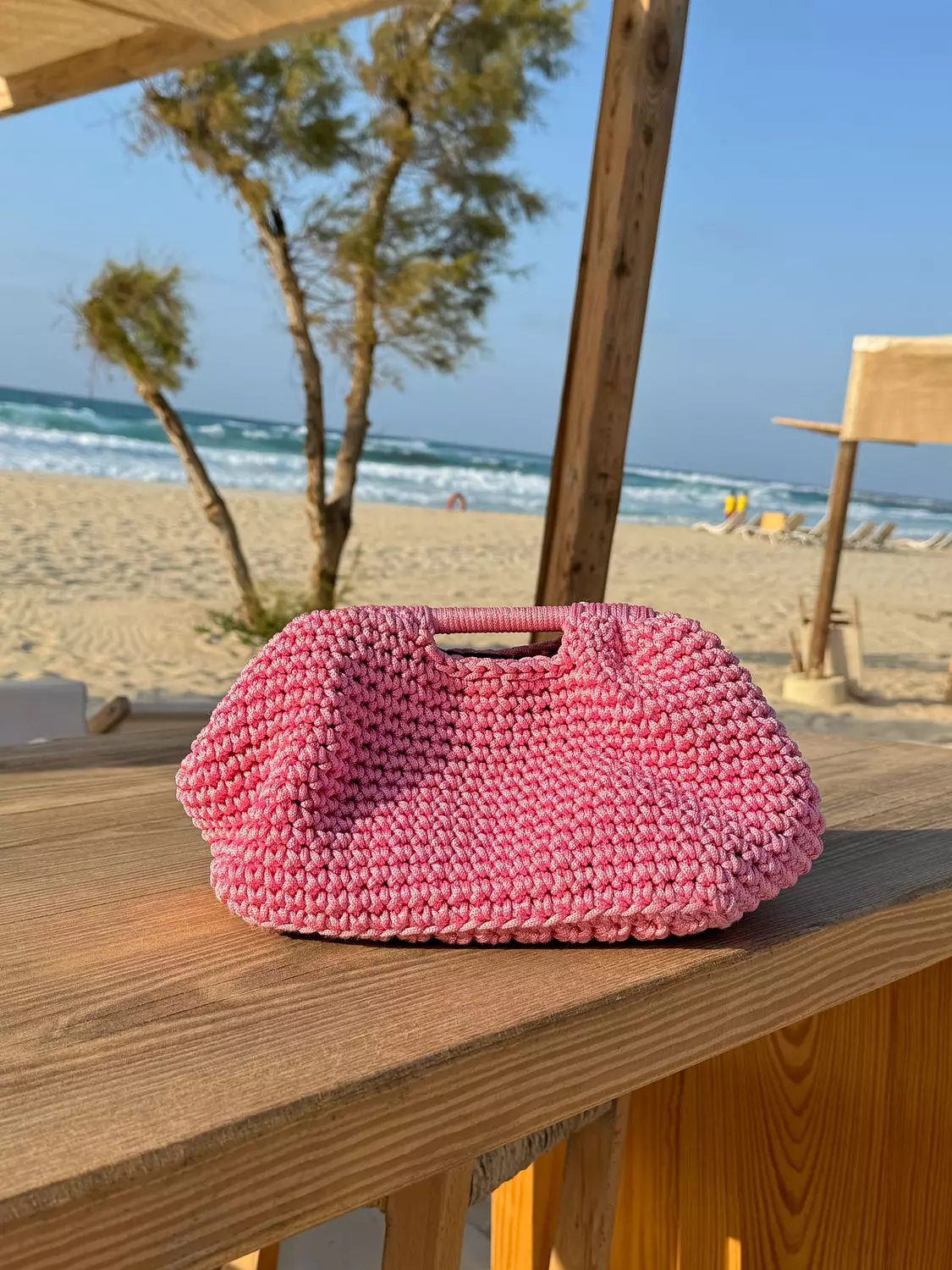 Knitted Clutch Bag 5