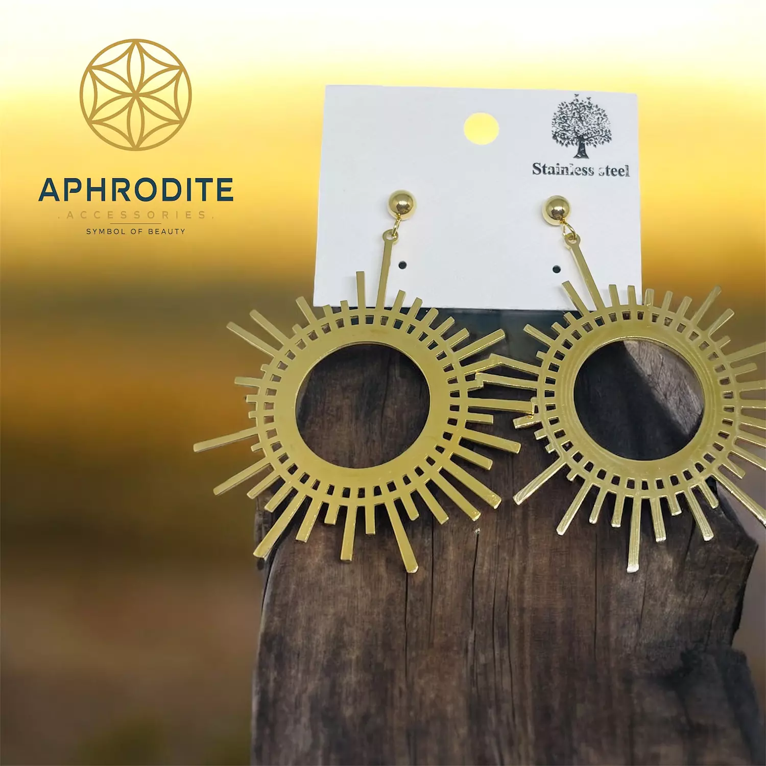 Sunbeam Earrings hover image
