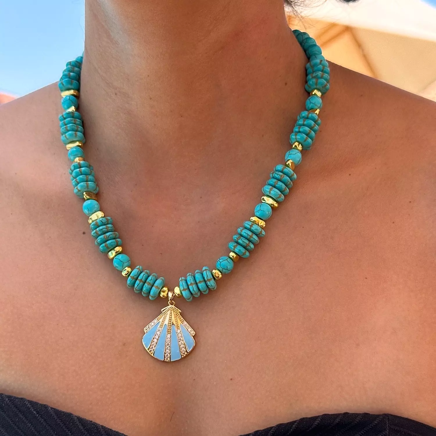 Santorini Necklace hover image
